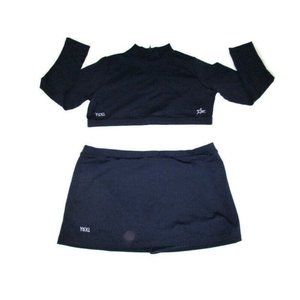 Adult XL Youth 5XL XXXXXL Cheerleader Dance Uniform 42 Top Skirt Built In Shorts